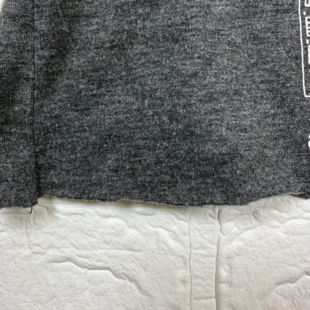 Taylor Swift Folklore Graphic Tee Women Size S Grey Crop Top Short Sleeve Shirt - Picture 7 of 7